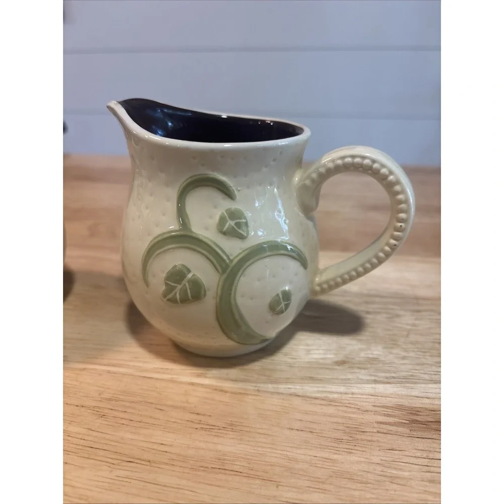 Vintage Sugar & Creamer Ceramic Set, 2008 Pavilion Gift Co., Shared Blessings